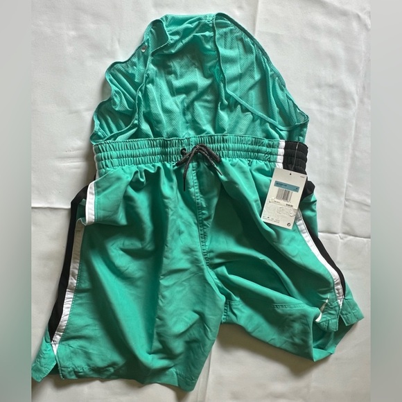 Nike STRIPE 8" VOLLEY SWIM TRUNKS IN Washed Teal Men’s Size:M New With Tags - Picture 3 of 9